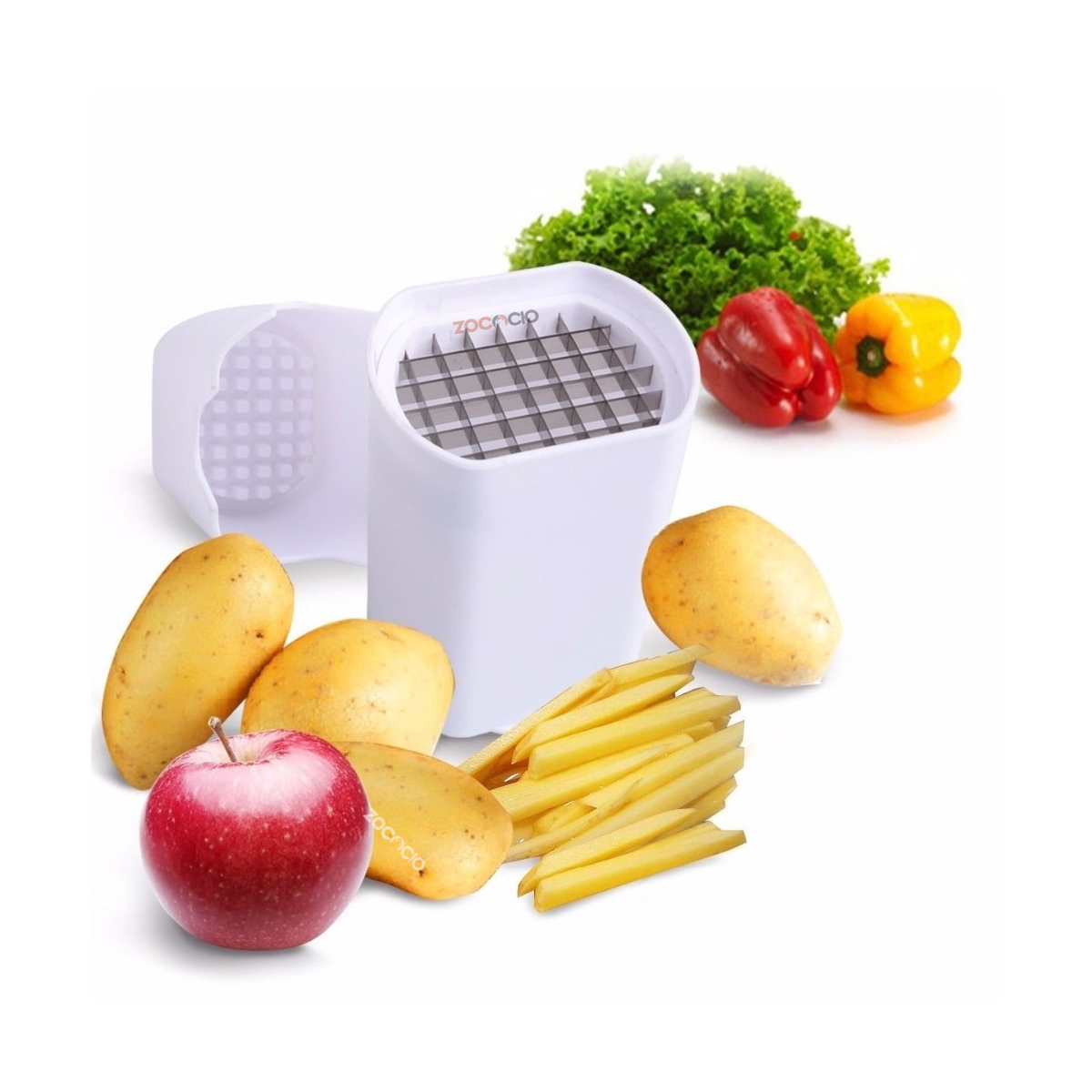 Miniatura 4 de Cortador Y Picador De Papas Fritas Y Veg